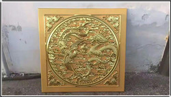 鎏金銅浮雕 鎏金銅浮雕
