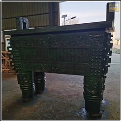 大號(hào)鎏金誠(chéng)信鼎 大號(hào)鎏金誠(chéng)信鼎