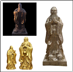 鑄造孔子擺件價(jià)格