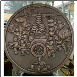 鍛銅鑄銅浮雕壁畫 鍛銅鑄銅浮雕壁畫