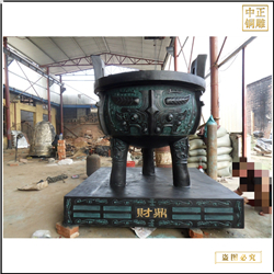 大型仿古青銅鼎廠家 大型仿古青銅鼎廠家