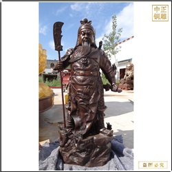 大型銅關公 大型銅關公