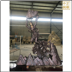 大型女媧補天廣場雕塑發貨 大型女媧補天廣場雕塑發貨