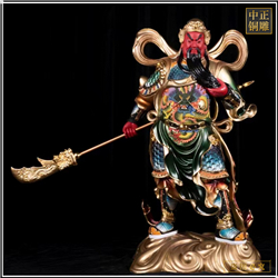 威武關(guān)公銅雕塑擺件 威武關(guān)公銅雕塑擺件