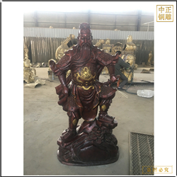 1.6米高銅關公雕塑 1.6米高銅關公雕塑