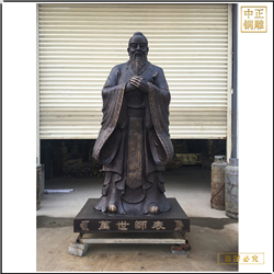鑄銅關(guān)公 孔子雕塑