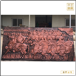鑄銅關(guān)公 銅浮雕