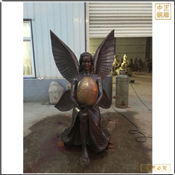 西方人物雕塑銅雕設(shè)計 