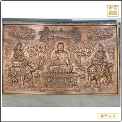 寺廟銅浮雕壁畫墻 寺廟銅浮雕壁畫墻