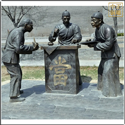 古代典當人物雕塑鑄造 古代典當人物雕塑鑄造