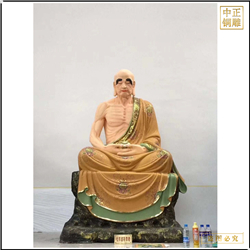 極彩十八羅漢銅佛像廠(chǎng)家