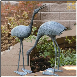 60公分高仙鶴銅雕塑 60公分高仙鶴銅雕塑