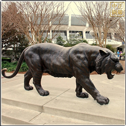 廣場(chǎng)老虎銅雕塑 廣場(chǎng)老虎銅雕塑
