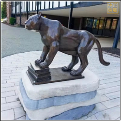 大型廣場(chǎng)豹子銅雕塑 大型廣場(chǎng)豹子銅雕塑