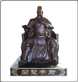 銅關(guān)公坐像 銅關(guān)公坐像