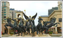 廣場(chǎng)雕塑阿波羅戰(zhàn)車 廣場(chǎng)雕塑阿波羅戰(zhàn)車