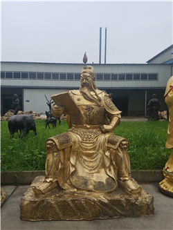 關武帝銅雕 關武帝銅雕