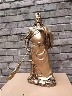 青銅關公像 青銅關公像