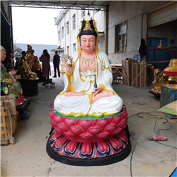 鑄銅觀(guān)音佛像