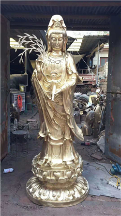 自在觀(guān)音雕塑