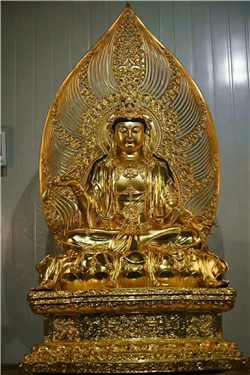 坐式觀(guān)音雕塑