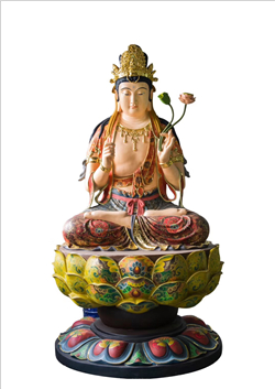 坐式千手觀(guān)音雕塑